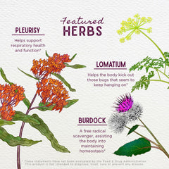 WishGarden Get Over It! organic wild-harvested ingredients highlight quality.