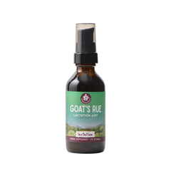 WishGarden Goat's Rue tincture bottle promotes organic, fenugreek-free lactation support for moms