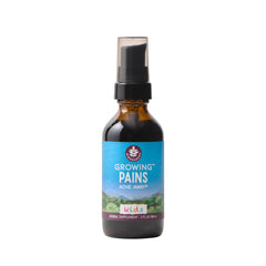 WishGarden Growing Pains for Kids bottle pour shows easy dosing for comfort.