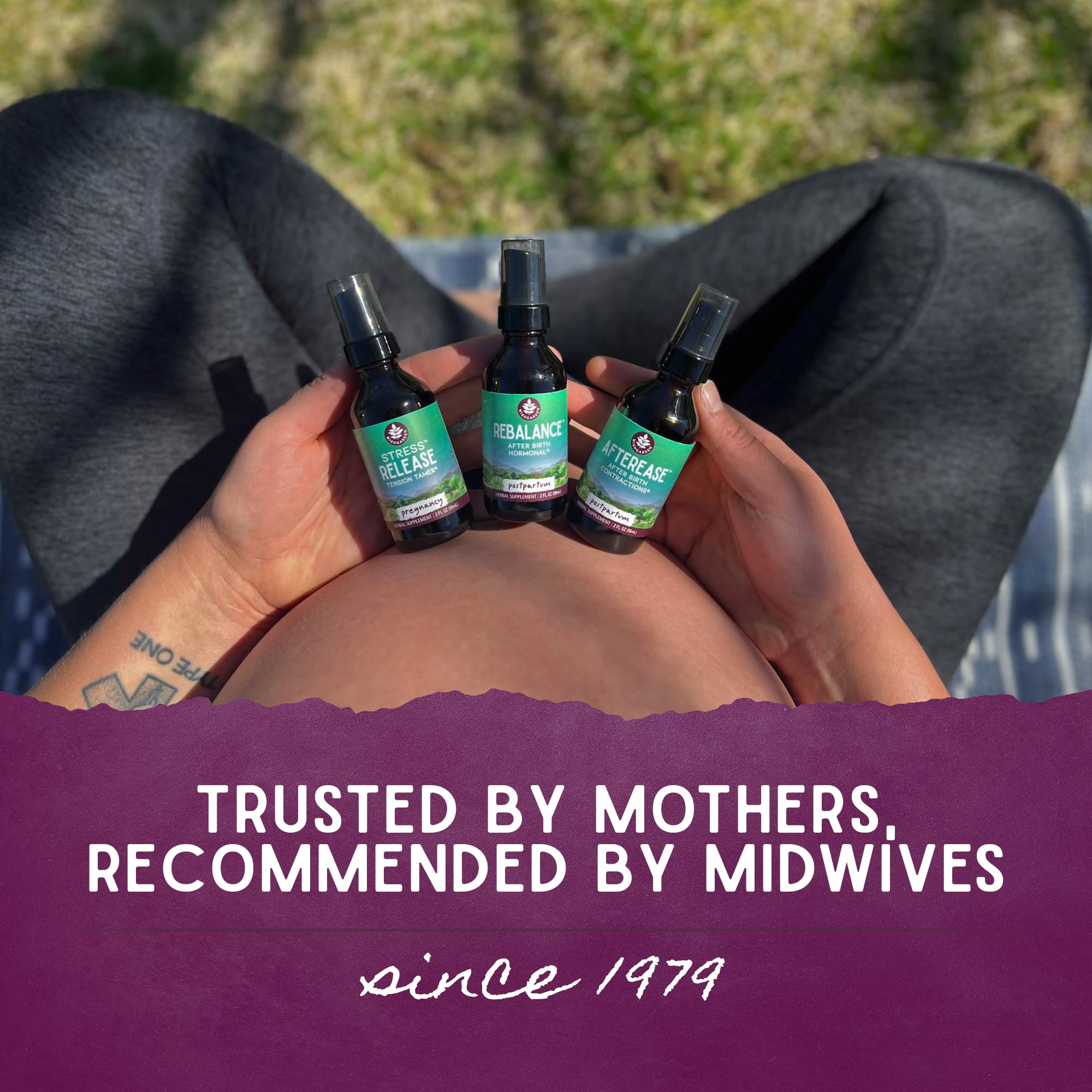 WishGarden immune tincture pouring into water illustrates easy daily ritual.