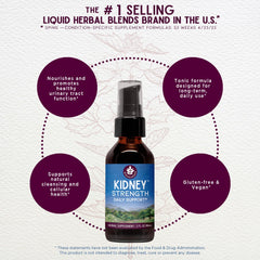 WishGarden Kidney Strength liquid drops for fast absorption and convenient use.