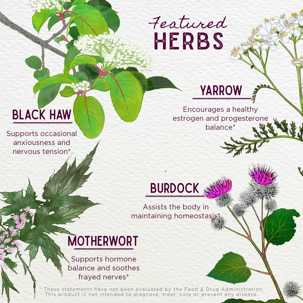 WishGarden ReBalance organic ingredients label highlights sustainability and small-batch production.