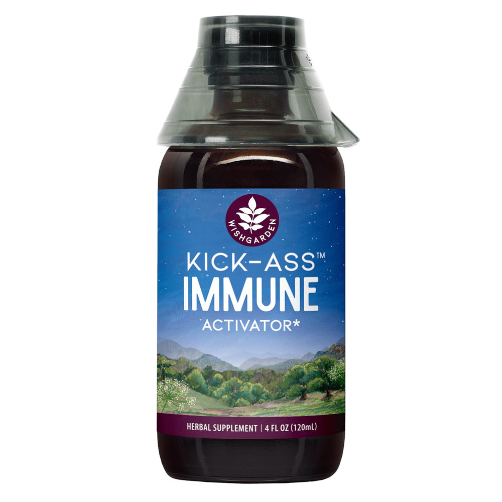 WishGarden Kick-Ass Immune Activator sustainability and ethical sourcing acknowledgement.