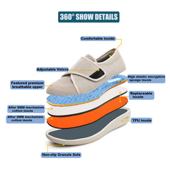 W&LESVAGO edema-friendly design offers comfortable all-day wear