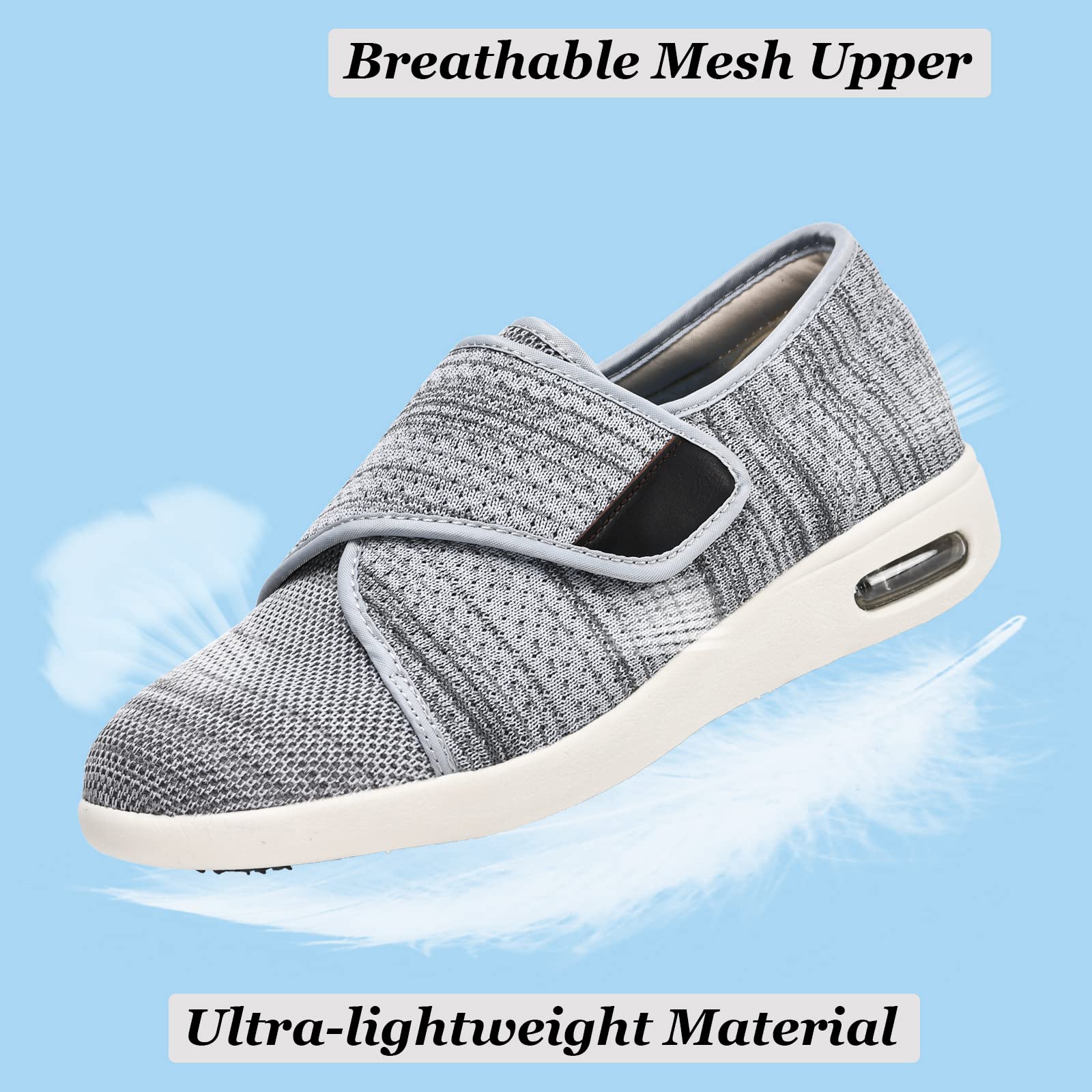 W&LESVAGO air cushion footwear providing cushioned support for daily steps