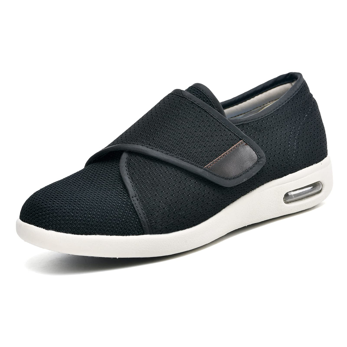 W&LESVAGO front view shows extra depth for toes and comfort.
