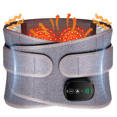 WNH lower back massager in heat mode soothing tense muscles