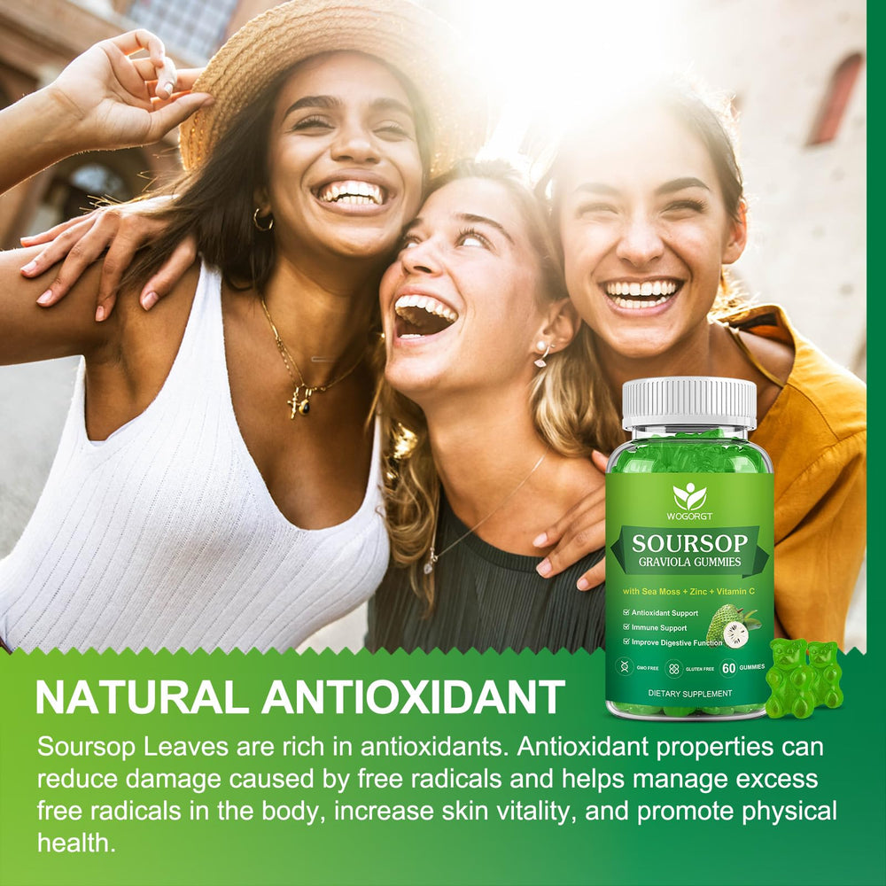 WOGORGT Vegan-friendly label emphasizes gelatin-free, cruelty-free formulation.