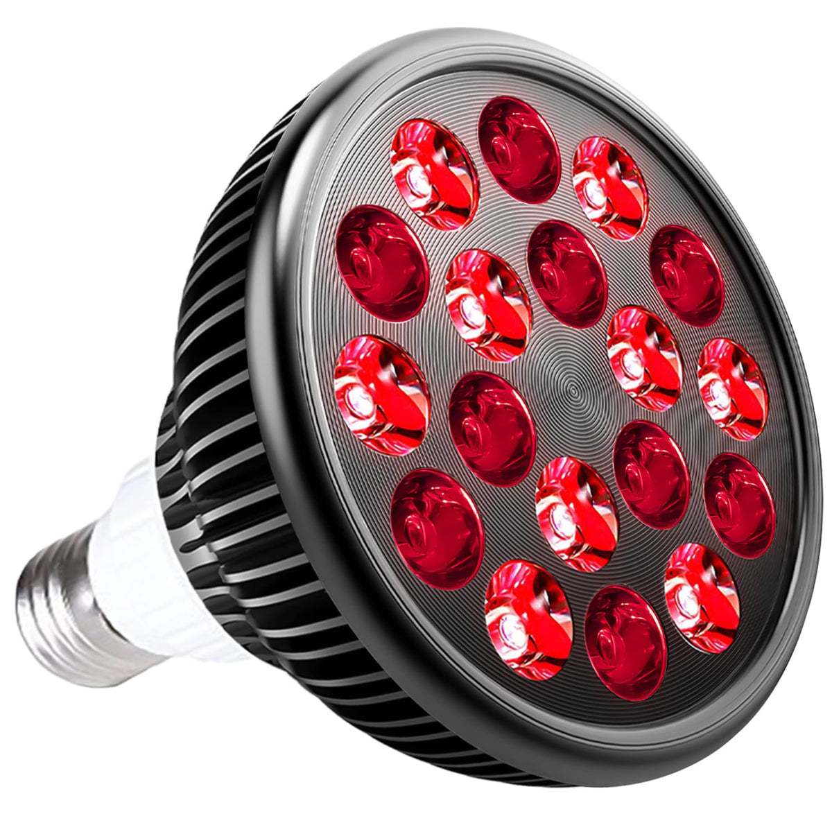 wolezek red light therapy bulb for the face delivers gentle infrared and visible red light