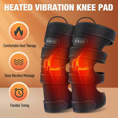 WoloyHeatie five massage modes provide versatile kneecap relief options.