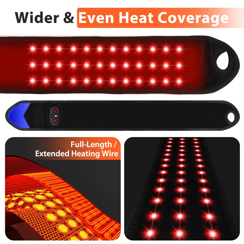 WoloyHeatie 5000mAh battery arm wrap for cordless use at home, office, or on the go.