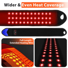 WoloyHeatie 5000mAh battery arm wrap for cordless use at home, office, or on the go.