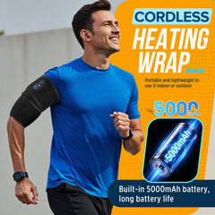 WoloyHeatie 5000mAh battery provides lasting heat without wires.