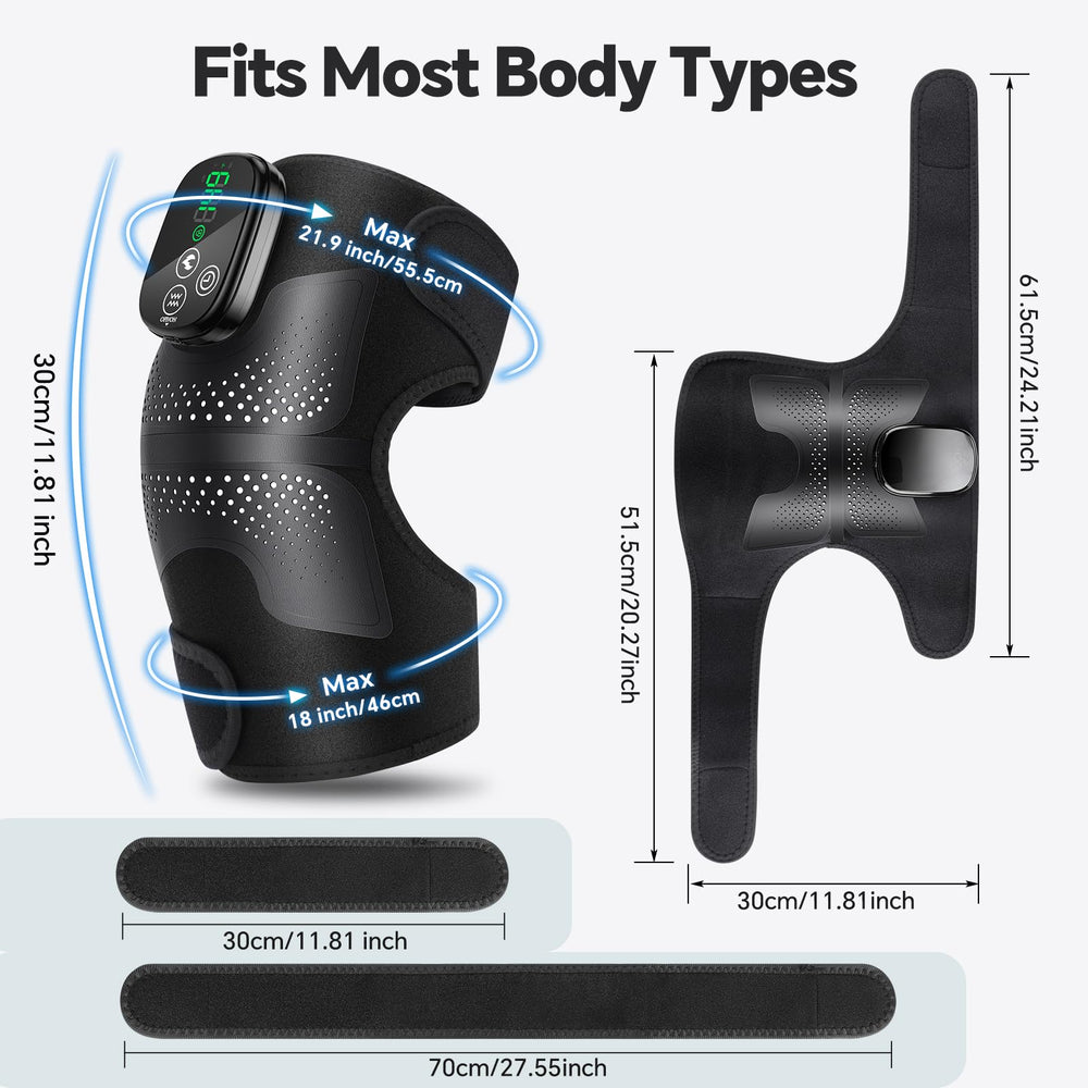 WoloyHeatie knee brace heating levels from cool to warm for comfort