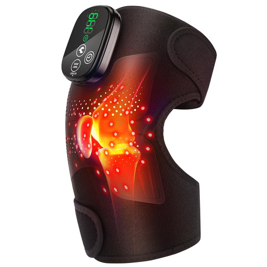 WoloyHeatie Knee Massager cordless design for mobility during recovery