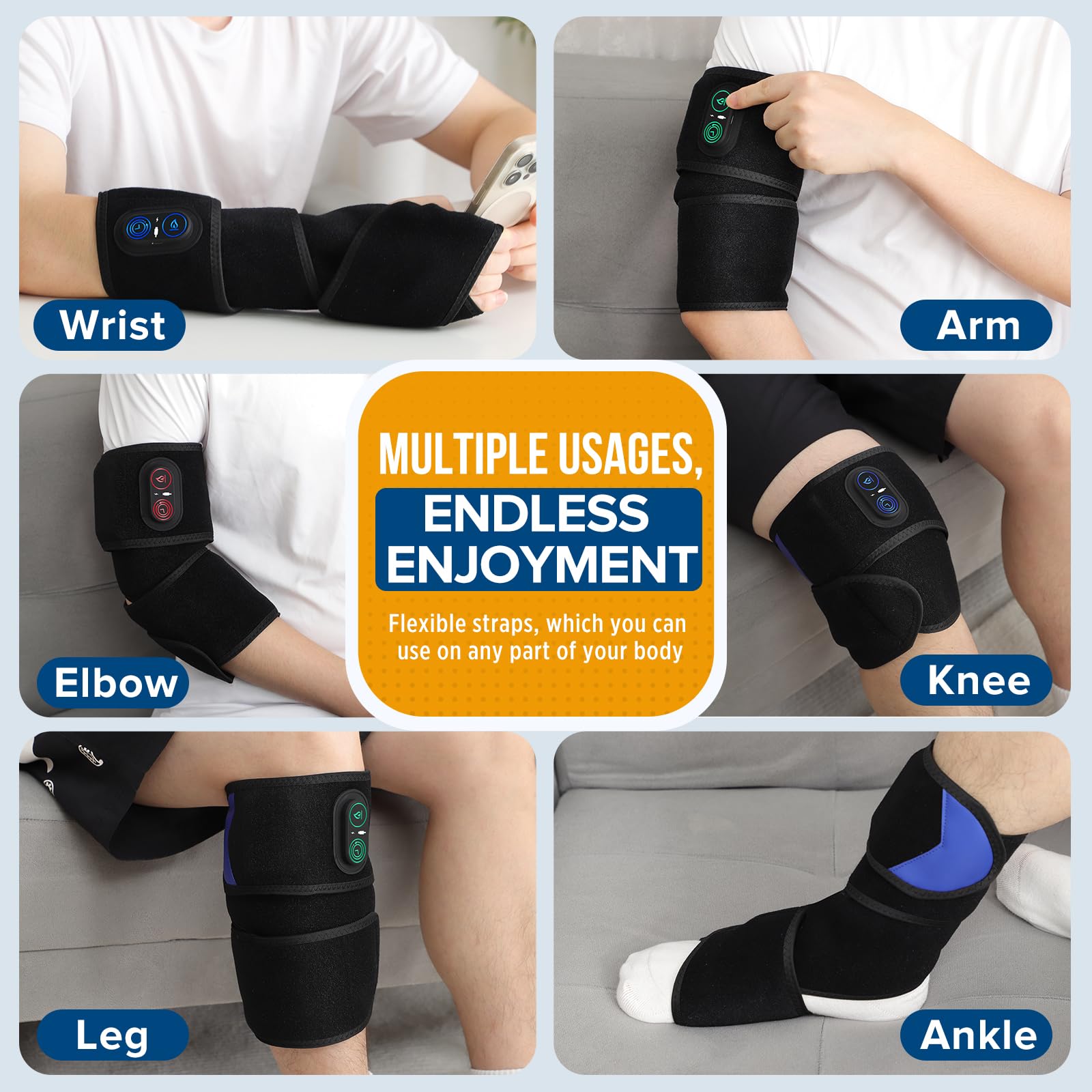 WoloyHeatie three heat levels tailor warmth to your activity.