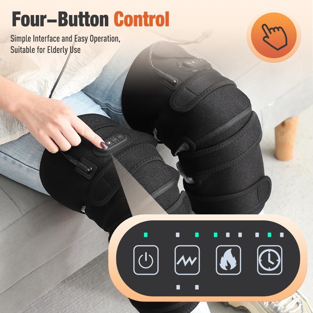WoloyHeatie universal four-button interface enables easy heat and vibration control.