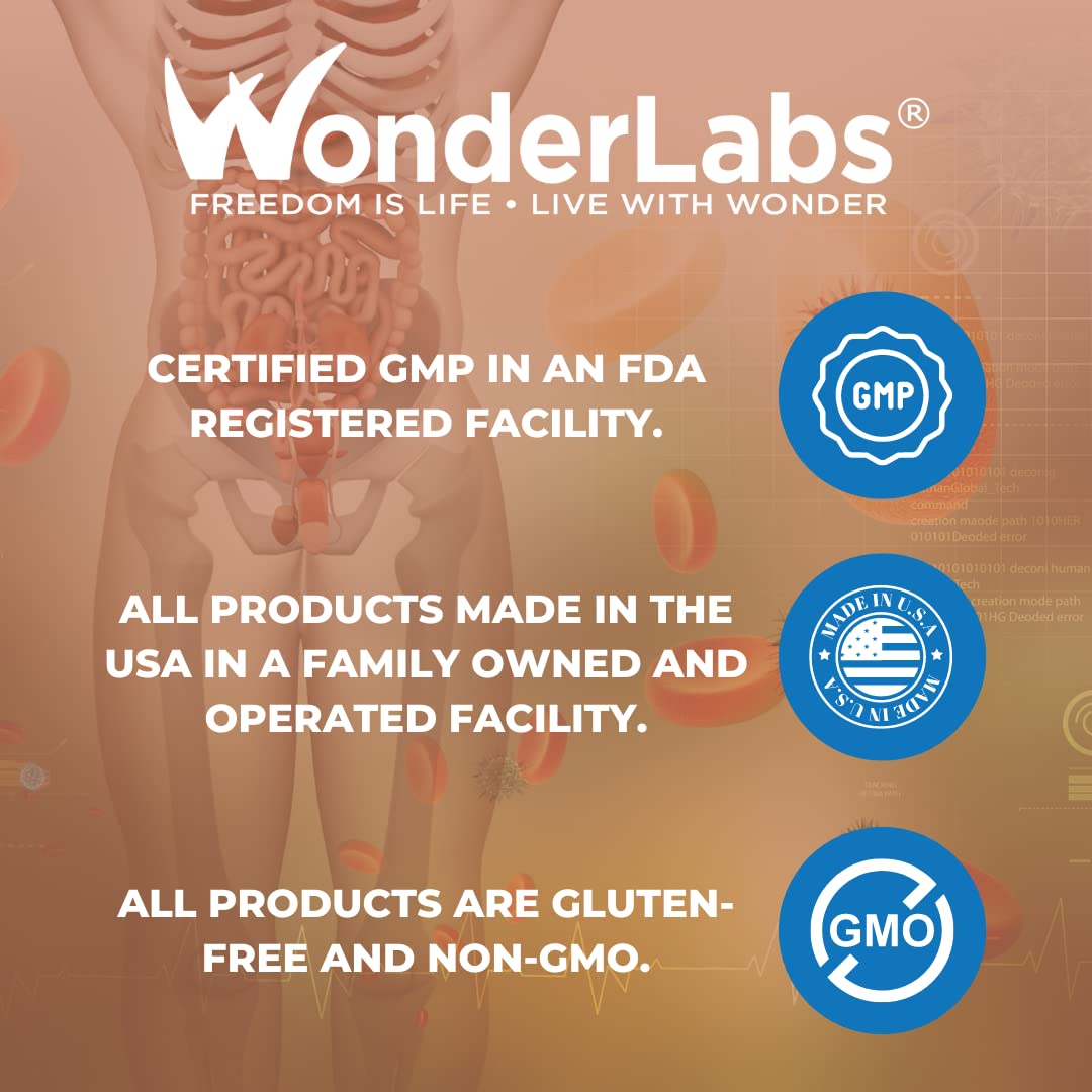 Wonder Laboratories enzymes store neatly in your pantry for easy access.