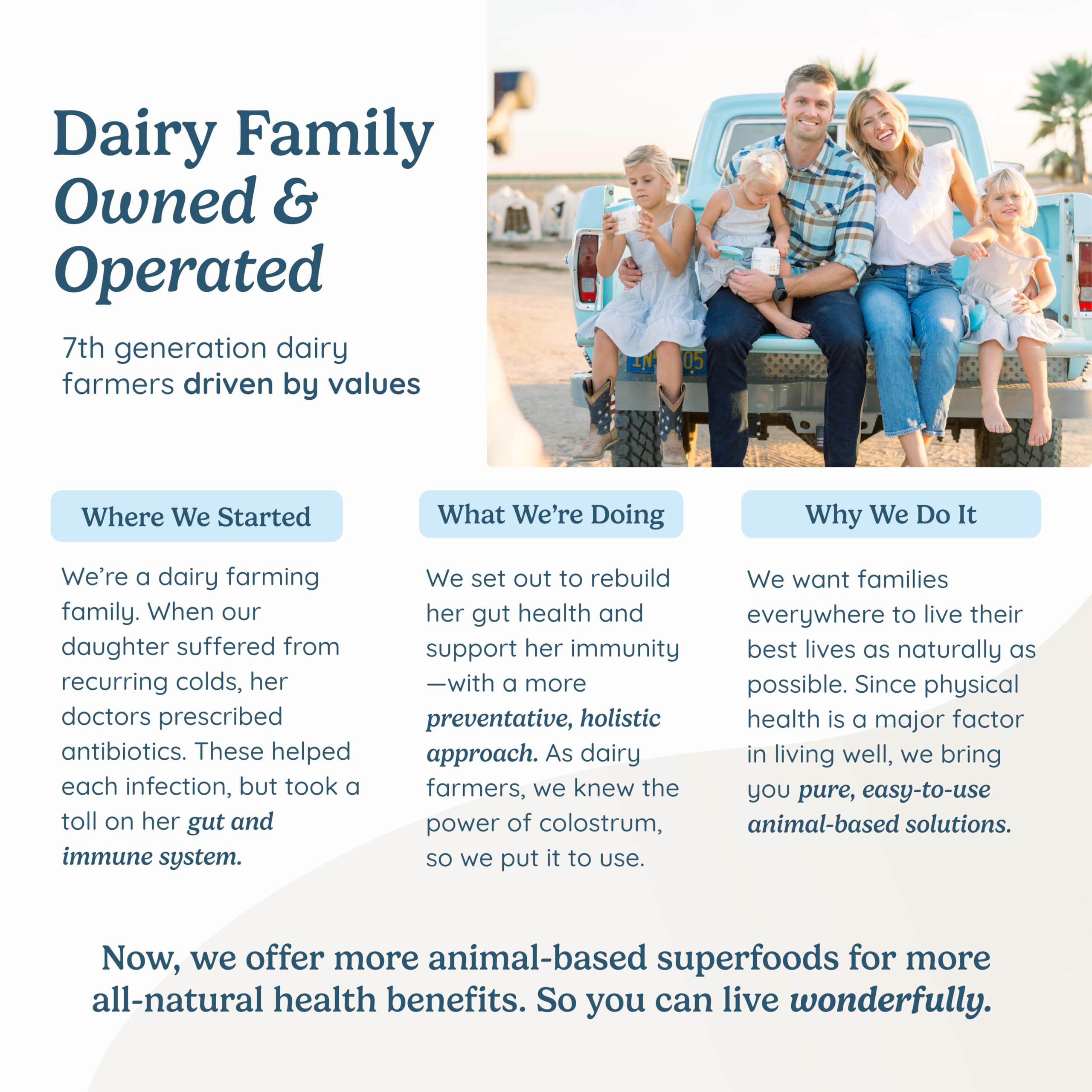 Non-GMO gluten-free WonderCow label highlights purity and quality.