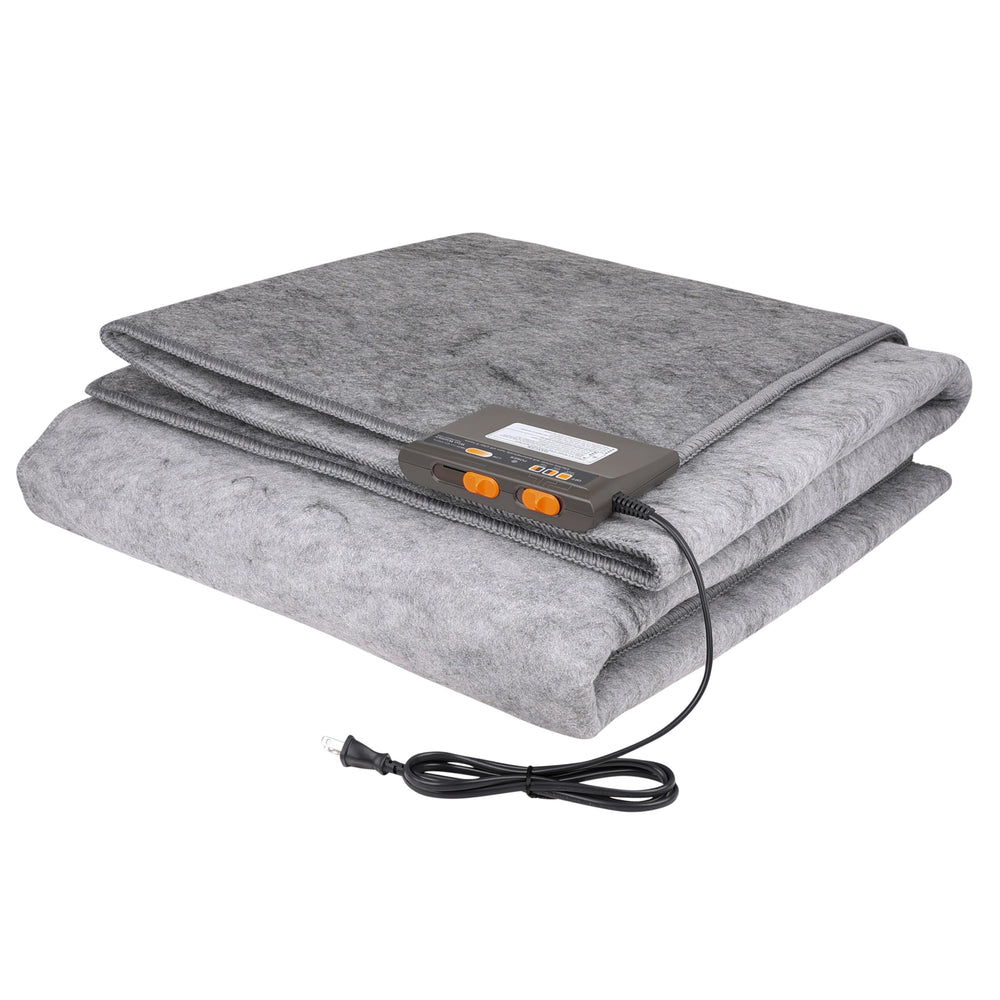 Woo Warmer under rug setup demonstrates warm floor comfort without central heating