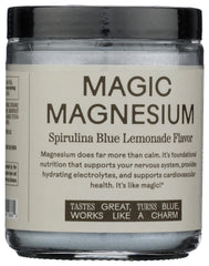 Wooden Spoon Herbs Magic Magnesium Citrate 200mg label close-up supports daily routine.