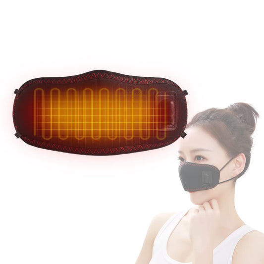 WOOLALA 3D Therapy Heated Nose Cover front view provides warming comfort for chilly days