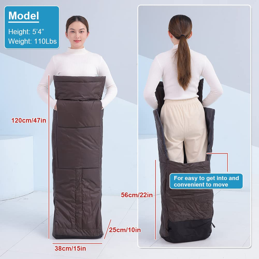 WOOLALA electric foot warmer and hand warmer for versatile relief on demand.