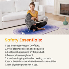 WOOMER floral machine-washable cover for easy care