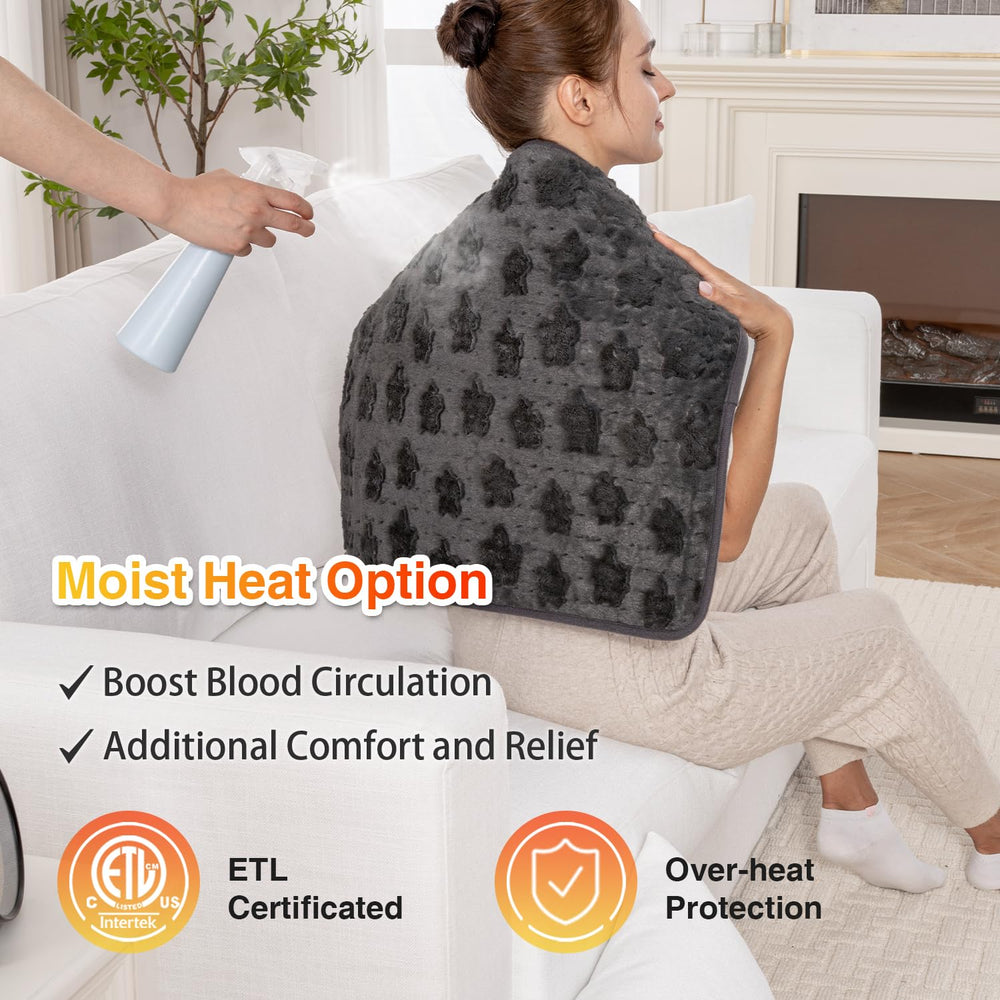 WOOMER six heat levels and safe remote for customizable comfort