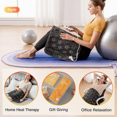 WOOMER control panel with six heat levels for personalized comfort