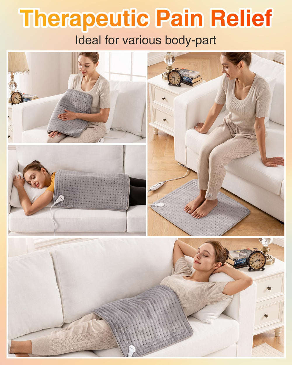 WOOMER machine-washable design keeps softness and cleanliness.