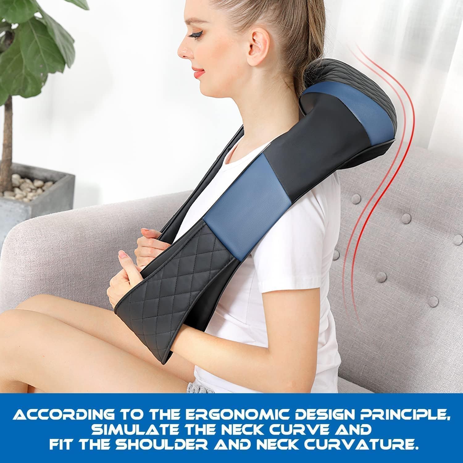 WOQQW massager suitable for home, office, and car use