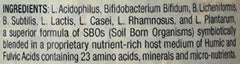 Worldwide Nutrition Body Biotics packaging box spotlights 90 capsules and non-dairy design.