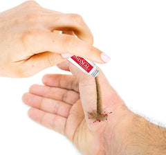 WoundSeal scab dries waterproof within about one hour