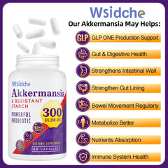 Wsidche delayed-release capsules protect probiotics from stomach acid.