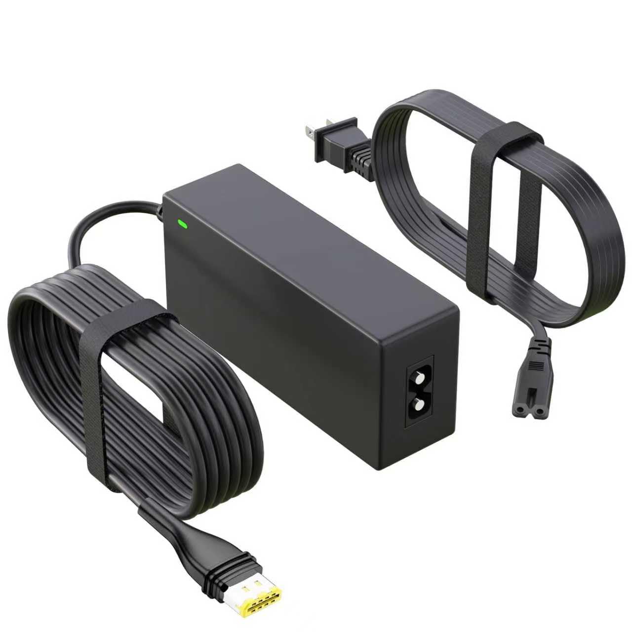 WSVOLLIS 65W replacement power adapter for AirSense 11, front view, reliable home charging