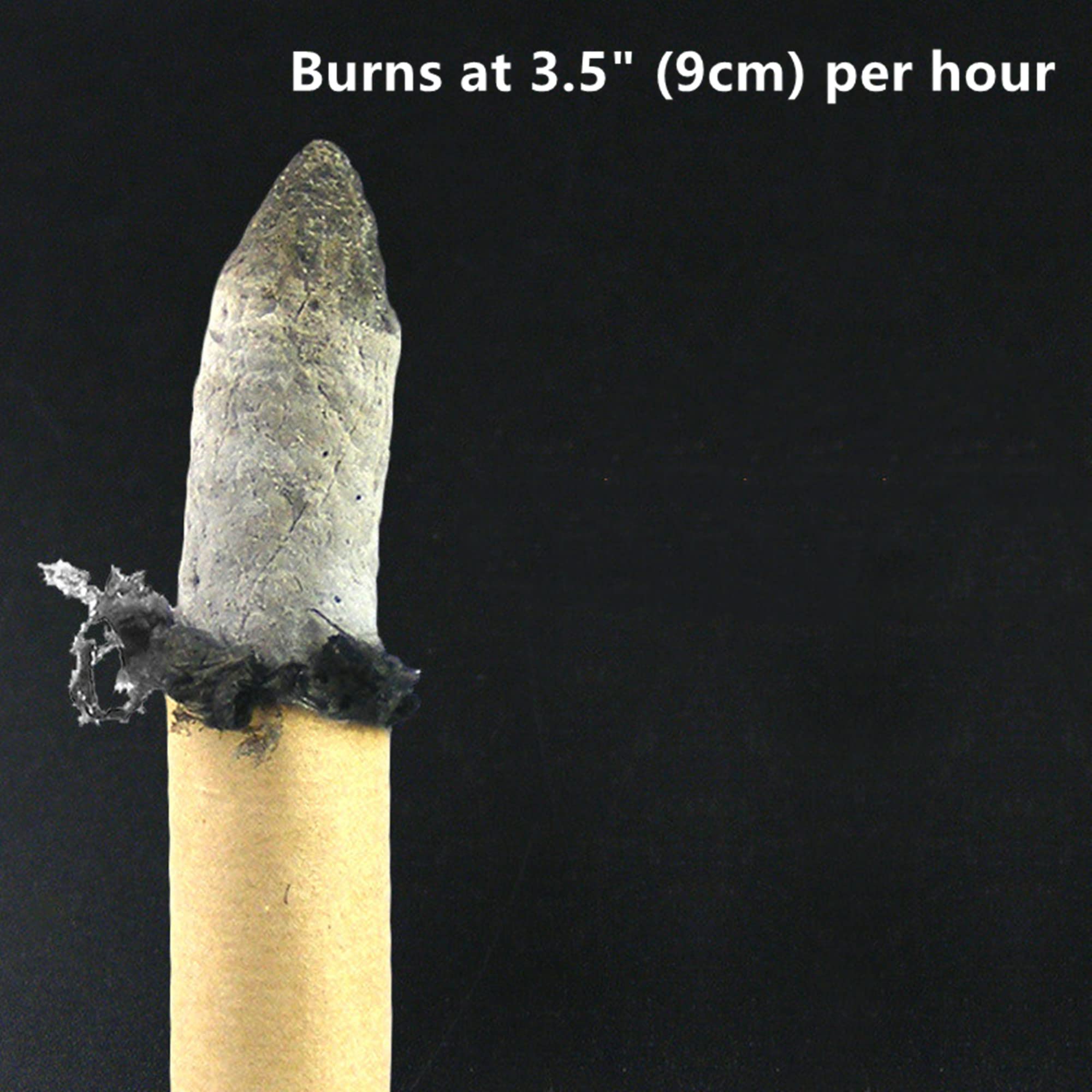 WUKESI Moxa Rolls in use, burning indirectly to warm target areas