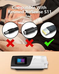 WUKUR AirSense 11 compatibility label indicating safe operation