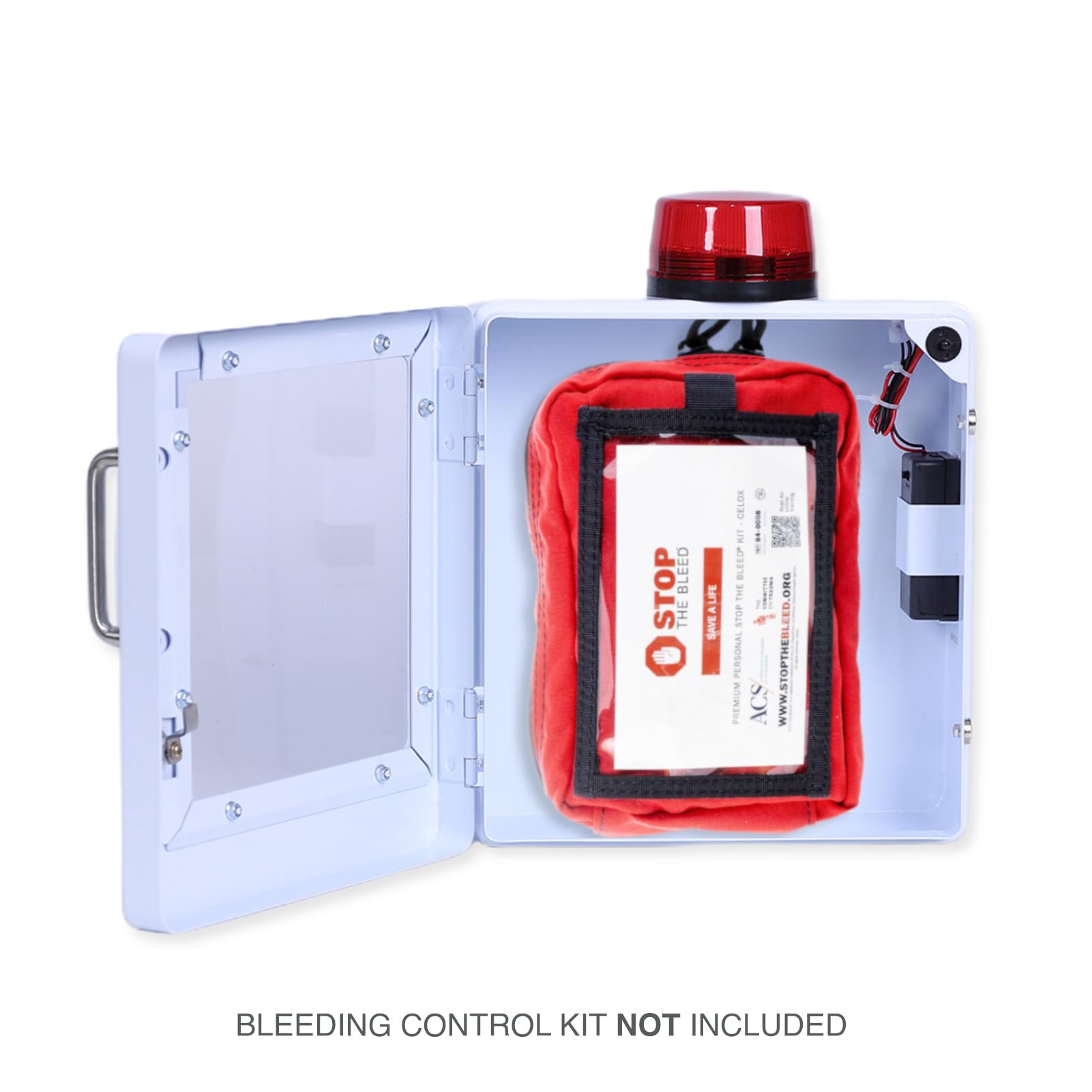 WWILKEN bleeding wall cabinet alarm indicator signals door activity
