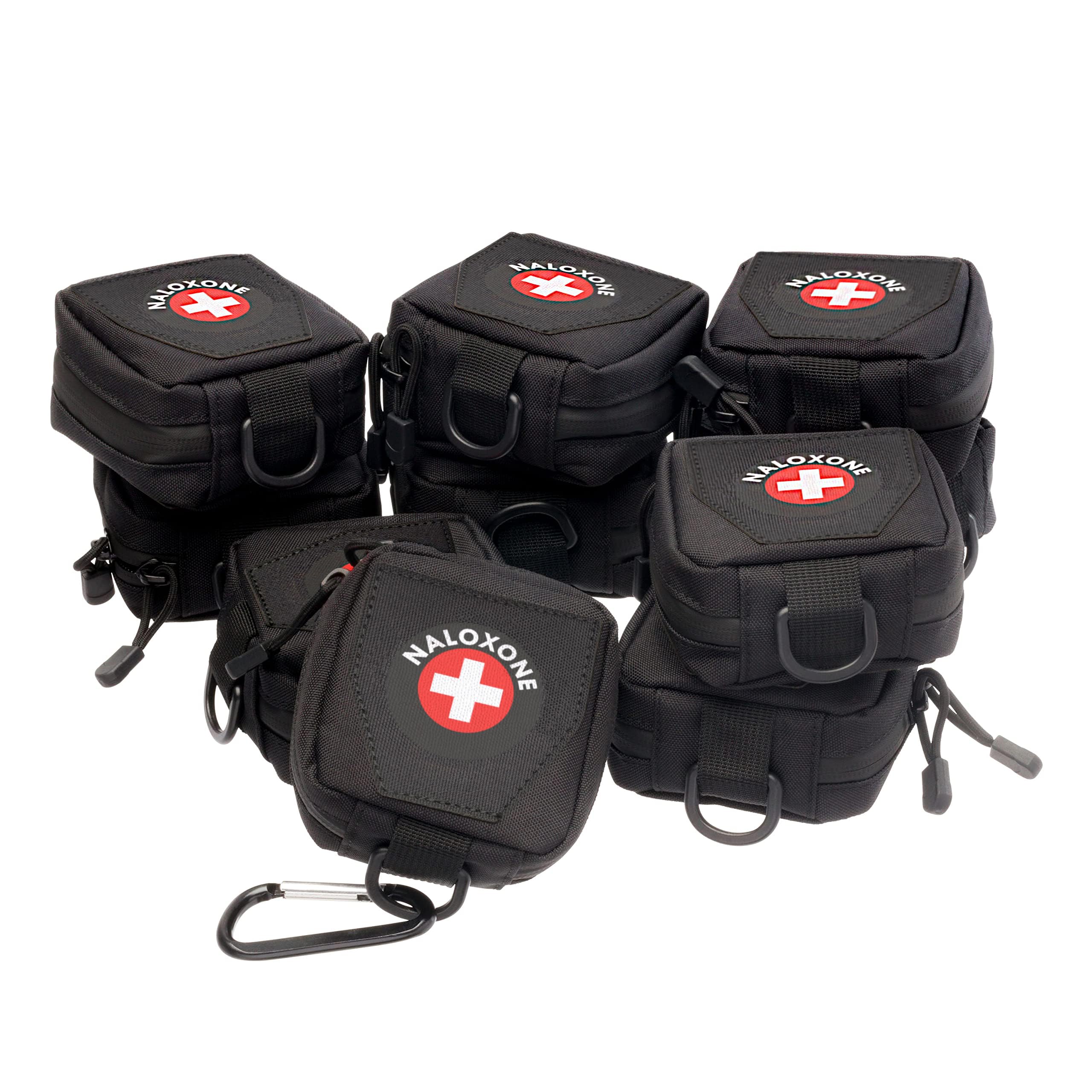 WWILKEN Naloxone belt pouch on belt loop for rapid kit access.