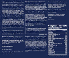 WZBIO Optima Immune packaging highlights Korean-made purity.