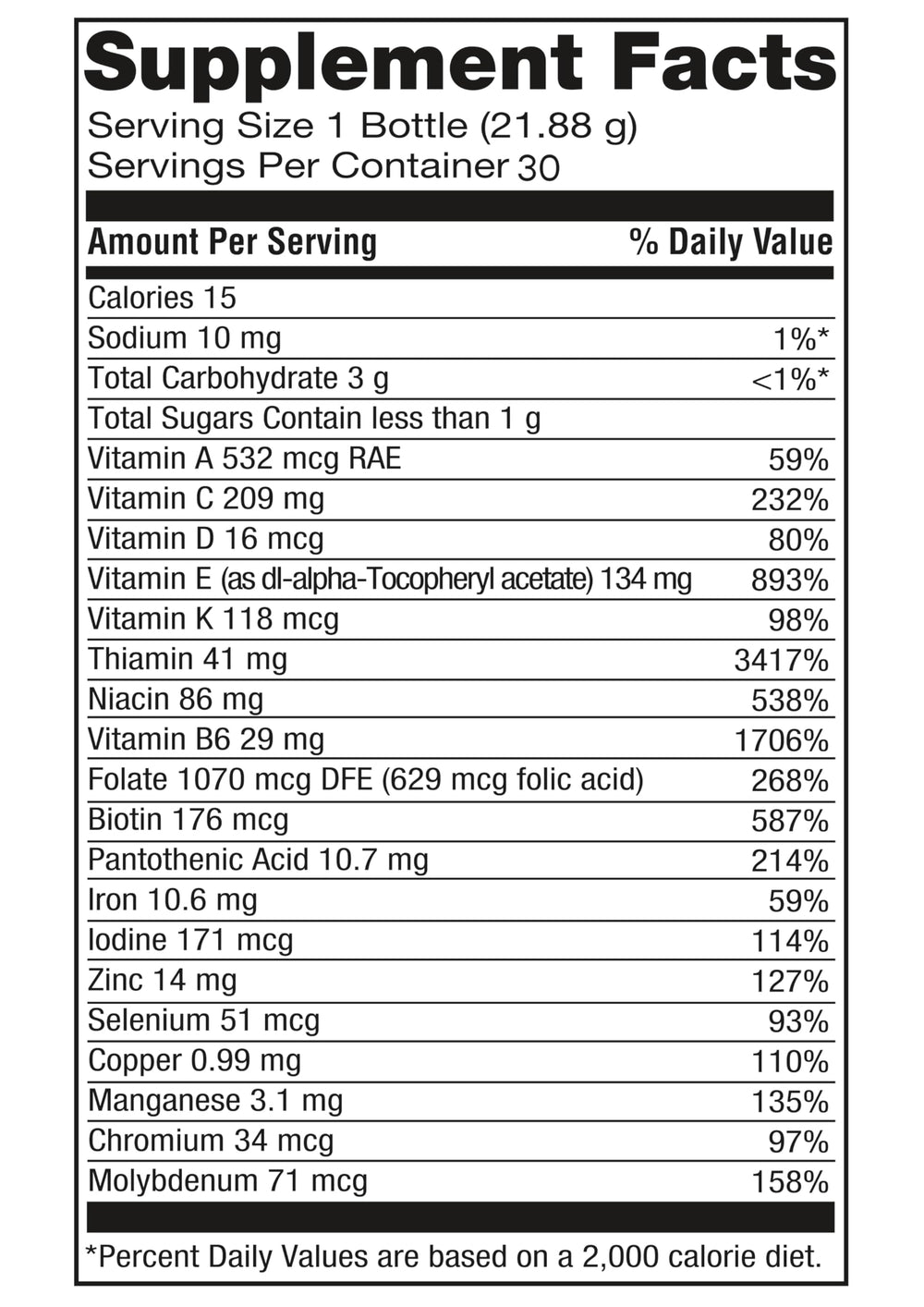 WZBIO Optizen Immune bottle with jar display, 30-day supply.
