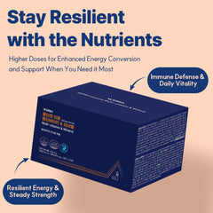 WZBIO Optizen Immune packaging with nutrition facts, transparent safety and ingredients.