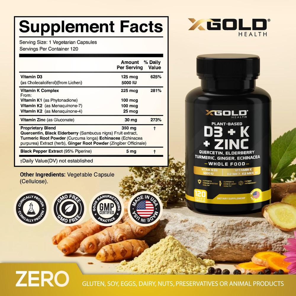 X Gold Health capsules close-up for convenient daily intake