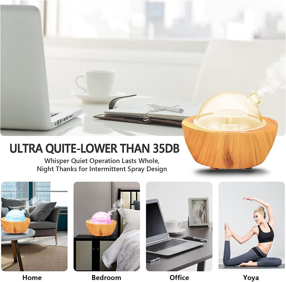 XANAPHIA auto-shutoff BPA-free diffuser offers safe, worry-free use.
