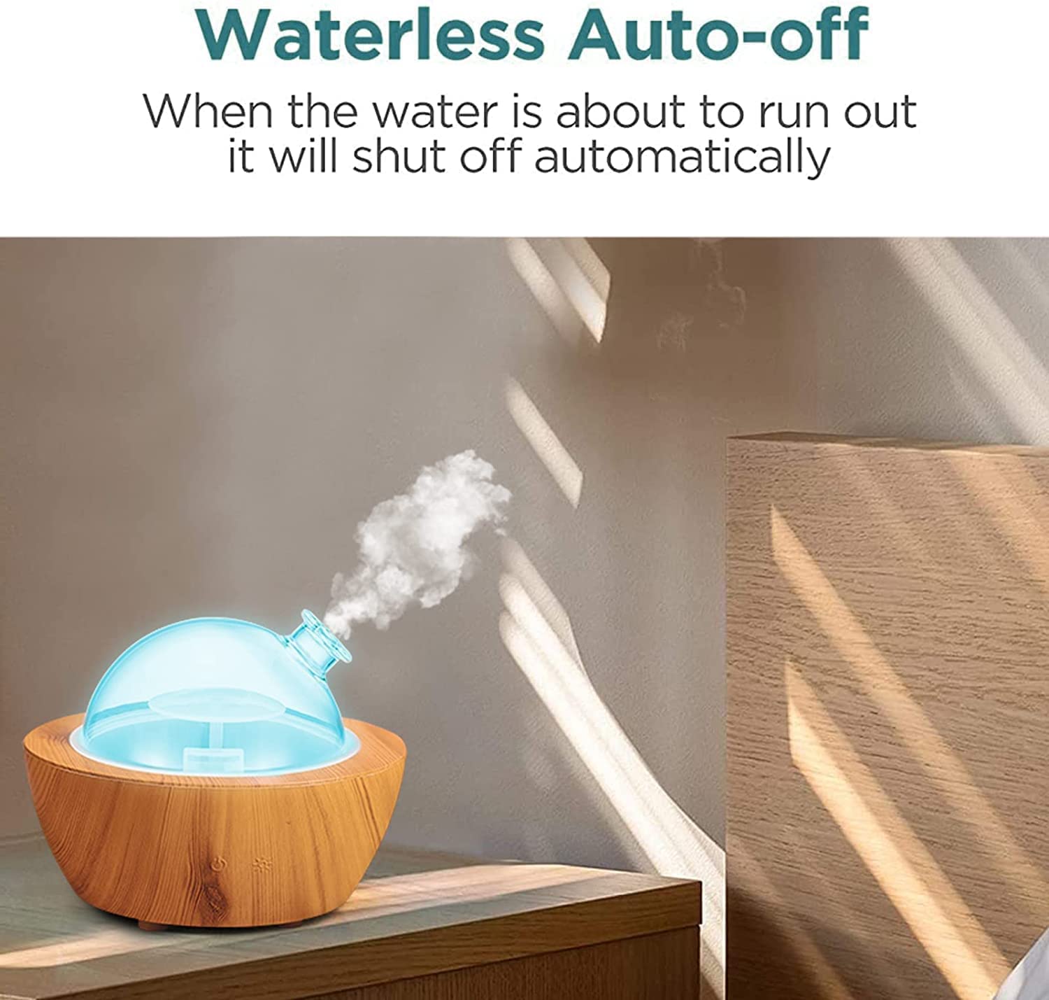 XANAPHIA quiet diffuser operates at 19dB for undisturbed nights.