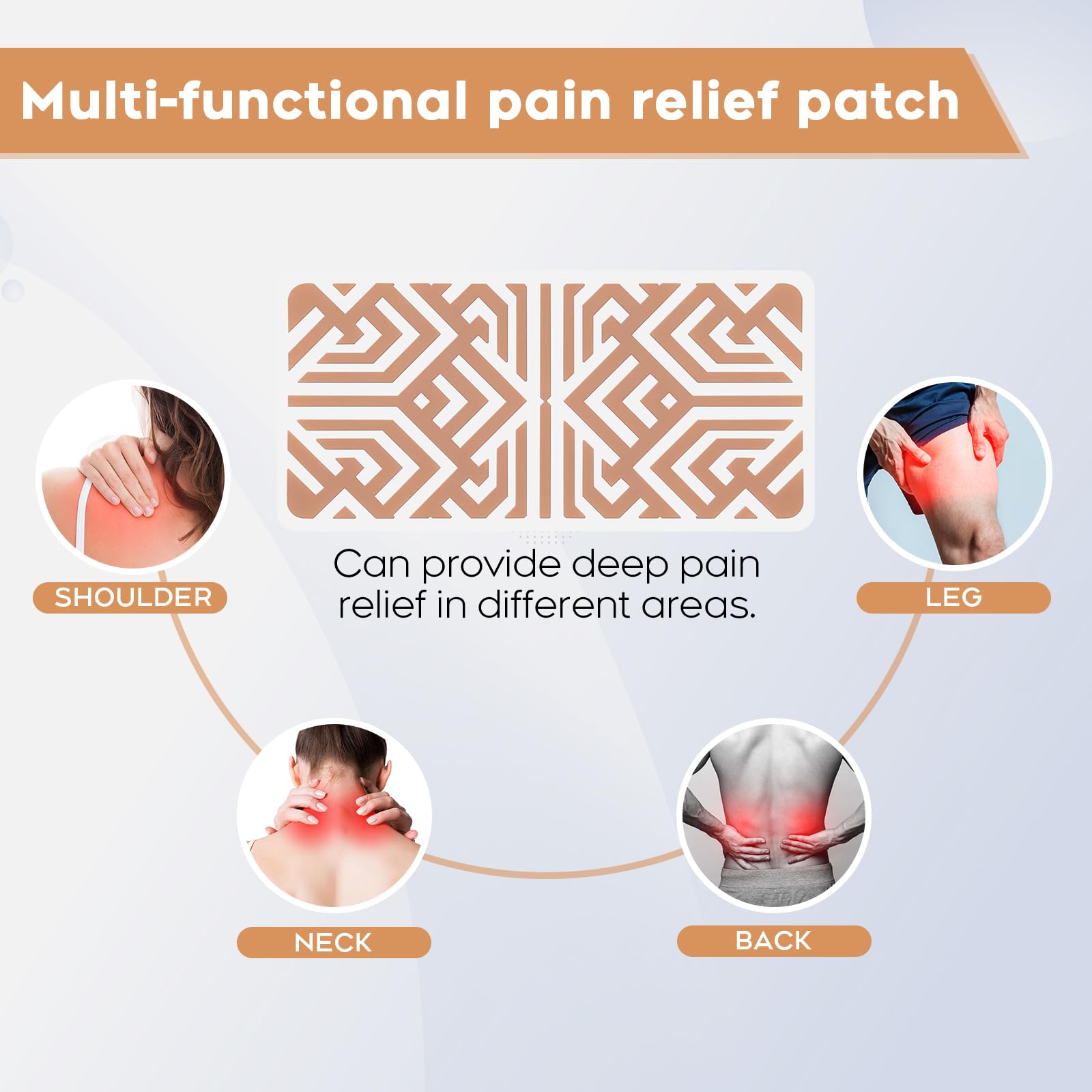 XAYIUIYAX replaceable adhesives extend patch usability with secure grip.
