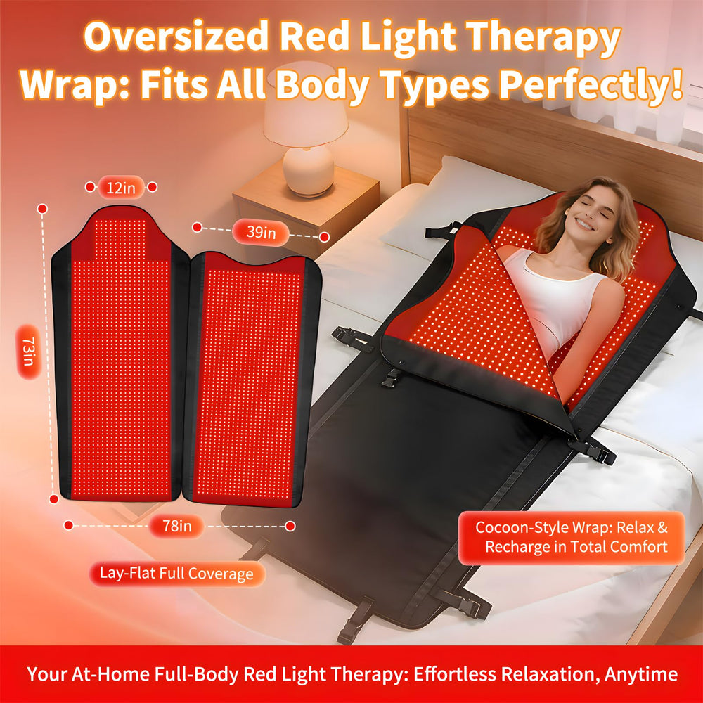 Xefinic 3207-LED therapy mat gift-ready packaging and 24/7 support