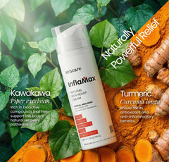 XenCare InflaMax lightweight finish absorbs quickly with no greasy afterfeel.