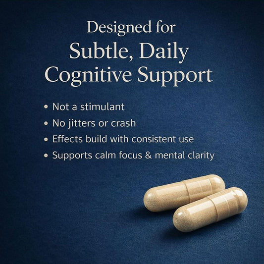 Xenivra Synaptix capsules poured for easy daily use